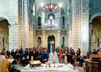 duo de photographes mariages, cérémonie catholique de mariage