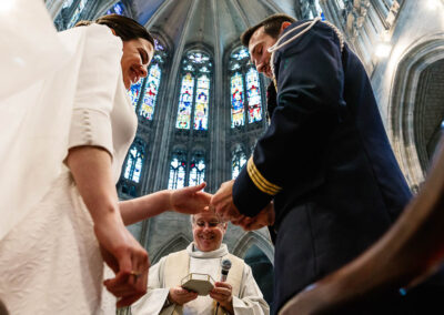 cérémonie de mariage à la cathédrale d'Evreux