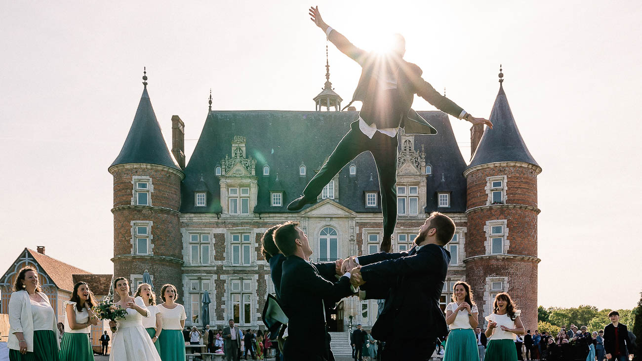 photographe mariage château de Tilly